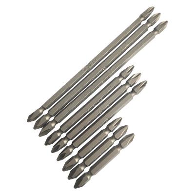 China Wholesale 65-10MM Long Inaccuracy Dimension Double Head Manufacturer 65-10MM Screwdriver Bits Standard Slotted Screwdriver Bit for sale