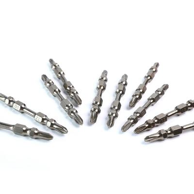 China Imprecision Dimension Cross Slotted Hex Drill Set Torx Magnetic Screwdriver Bit Set For DIY Tool Electric Magnetic Screwdriver Bit Set for sale