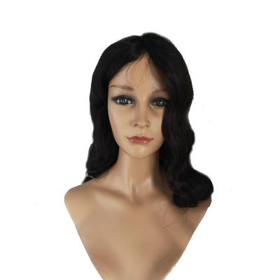 China Swiss Lace Silk Top Base Hairline Body Wave Women Natural Wig for sale