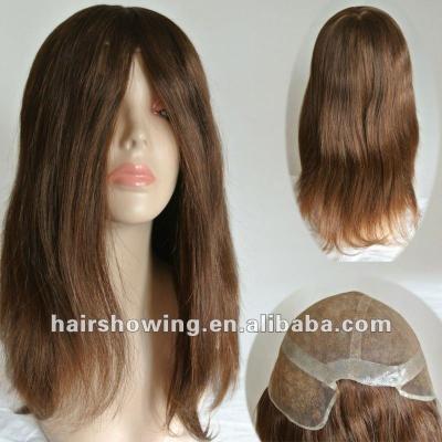 China Custom Silky Straight Super Wave Womens Wig For Women for sale