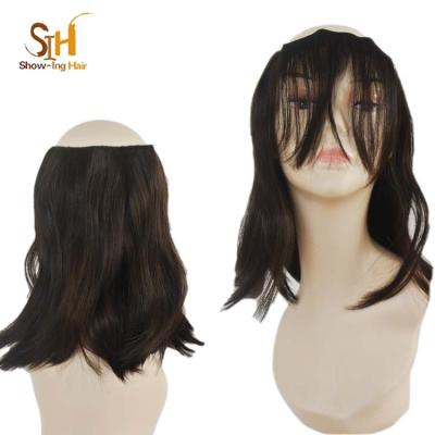 China Natural Gorgeous Synthetic Hair Wig 360 Wig Factory Price Factory Price Style Half Wig for sale