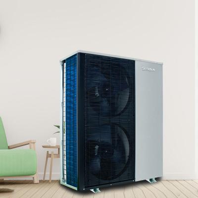 China Outdoor Good Prices R32 WIFI Controller 12kw 220v-240v High Quality EVI Inverter Heating Cooling Heat Pump for sale