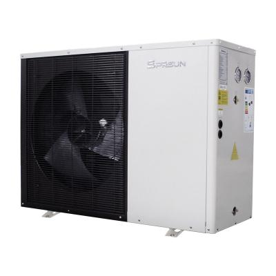 China Outdoor Low Price High Efficiency R32 WIFI Controller 15kw 220v-240v EVI Inverter Cooling Cooling Heat Pump for sale