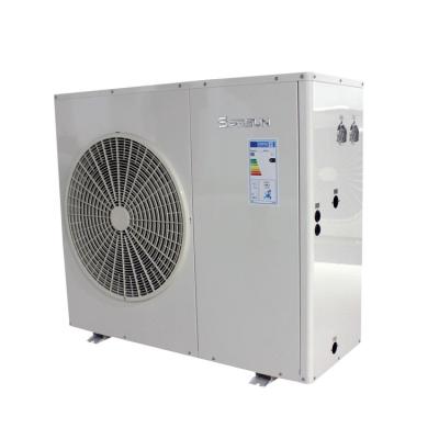 China 2022 Hotel DC R410 Inverter Heat Pump Heating House Cooling Hot Water 9.5KW With A+++ Energy Label / Wifi App for sale