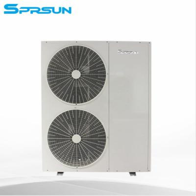 China Hot Sales Hotel A+++ERP Sprsun R410A DC Inverter Heat Pump For Hot Water Heating Wifi High Cooling Cop for sale