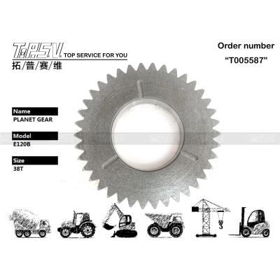 China 099-0205 Excavator Final Drive Planetary Gear For Caterpillar E120B 38T for sale