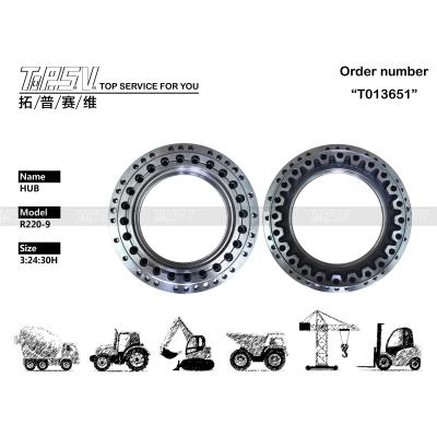 China HYUNDAI R210-7 Final Drive Spare Parts 39Q6-42160 Excavator Trvael Hub for sale