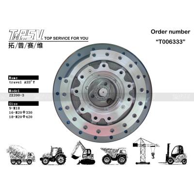 China Energy Mining Excavator Travel Reducer With ZX200-3 Custom Colors 9233692 for sale