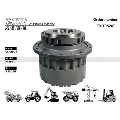 China Steel 7088H00320 Excavator Final Drive Parts Travel Motor Assy With Bolt On Installation PC360-7 for sale