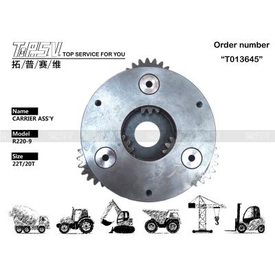 China Planetary Reducer 39Q6-12180 Carrier Planetary Gear R220-9 Excavator Spare Parts for sale