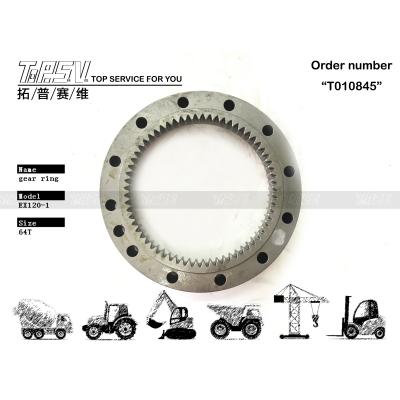 中国 EX120-1 スイング掘削機 機械修理用リングギア 2023964 2024895 販売のため