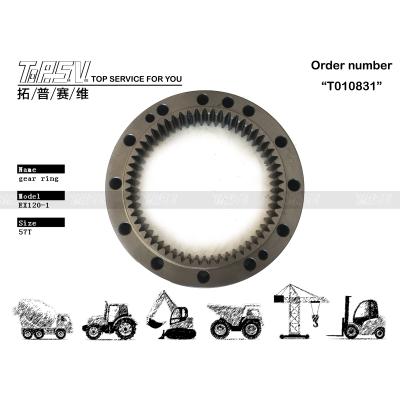 China 2023961 Swing Steel Gear Ring For HITACHI EX120-1 57T Excavator Repair for sale