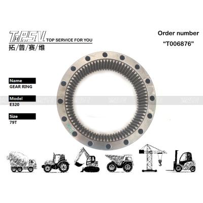 China E320 Inner Ring Gear Wear Resistance For 79T 7Y-1631 Excavator Transmission System for sale