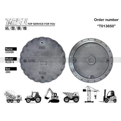 China R220-9 Excavator Final Drive Cover 39Q6-42330 met slijtvastheid Te koop