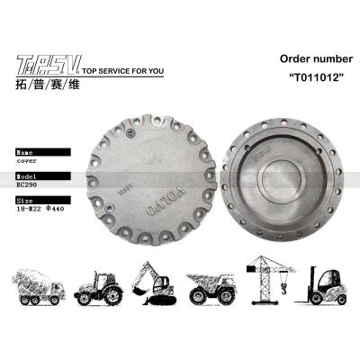 Cina EC300D Excavator Travel Final Drive Cover VOE14566432 18H Acciaio premium in vendita