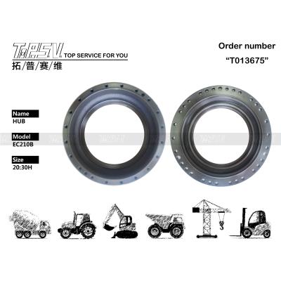 China Aço de alta precisão EC210B Excavadora Viagem Final Drive Hub VOE14522475 à venda