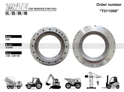 Cina E200B Excavator Travel Hub Final Drive Componenti di assemblaggio Acciaio 096-4325 in vendita