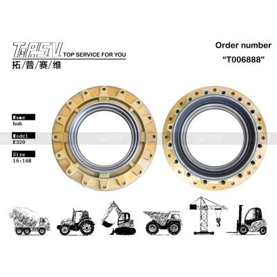 Cina Resistenza all'usura E320 Excavator Final Drive Hub 114-1486 Installazione di bulloni in vendita