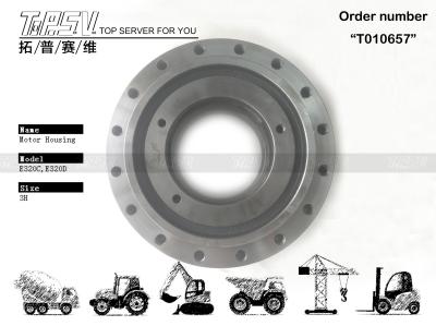 China E320B Excavator Final Drive Parts Black Hub Housing 148-4716 Warmtebehandeling Te koop