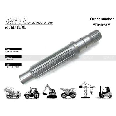 China 39Q6-41180 Precision Hydraulic Travel Motor Shaft voor R220-9 graafmachines Te koop