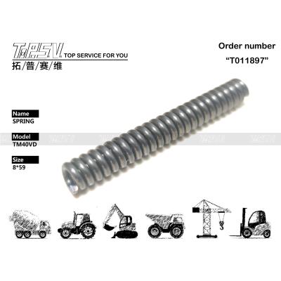 China K9004449 Steel TM40VD Excavator Travel Hydraulic Motor Spring for Compatible Brands and Models for sale