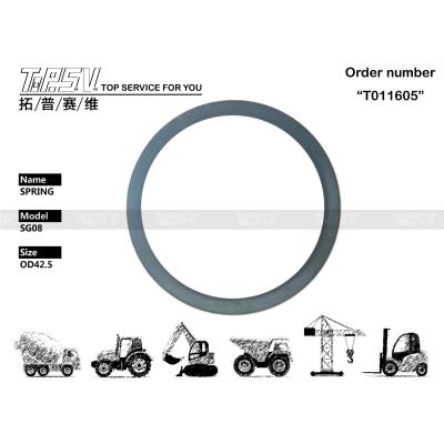 China 096-5930 SG08 Excavator Travel Motor Parts Swing Spring For Mining And Energy for sale