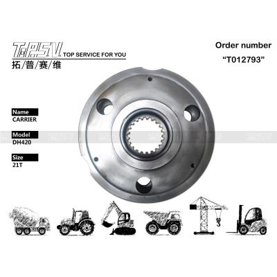 Chine Acier DH420-7 Voyage 1 étage Porteur de vitesses planétaires avec entraînement hydraulique à vendre