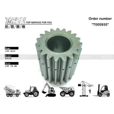 China 165-5867 High Durability E312C Excavator Travel 2 Stage Sun Gear View Image for sale