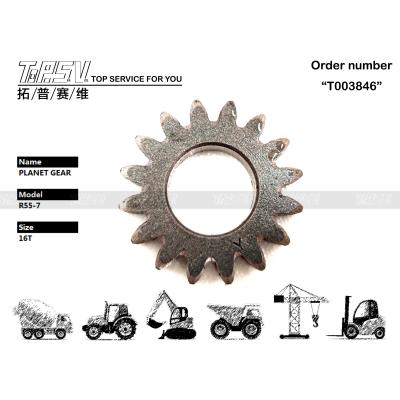 China HHI-05-WP14 Universal Compatibility R55-3 Excavator Swing 1 Stage Planetary Gear Reduced Rotary Gear Crawler Excavator Application for sale