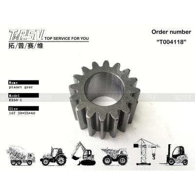 China 9727234 Round EX60-1 Excavator Swing 2 Stage Planetary Gear High Torque for sale