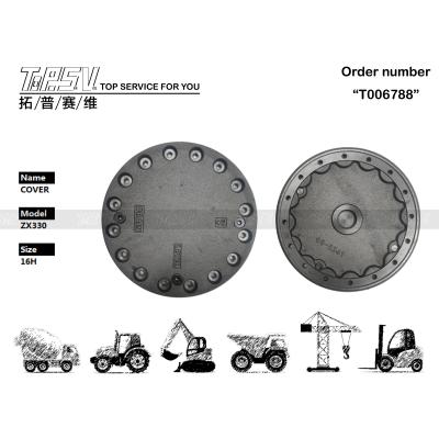 China 2045031 Dealed Bag ZX330 Excavator Travel Drive Gear Cover Box Met Zwarte Kleur En Transportverpakking Te koop