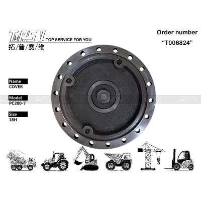 China 20Y-27-31230 High Precision Steel PC200-7 Excavator Final Drive Cover With Heat Treatment Performance for sale