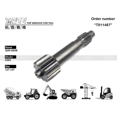 China Instalación sin esfuerzo E303 Excavadora Viaje 1 Etapa caja de engranajes para máquinas en venta