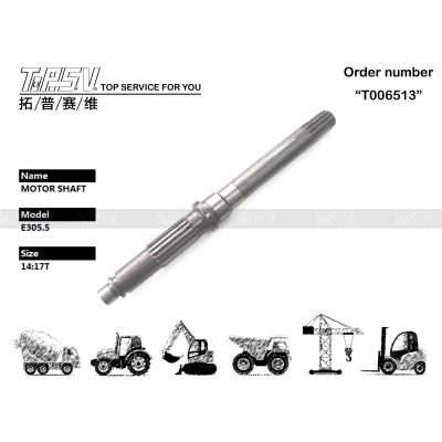 China 198-5023 Transport Packaging Dealed Bag E305 Excavator Travel Motor Shaft Availability for sale