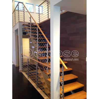 China DEMOSE Traditional Prefabricated Stainless Steel Tubular Railing For Escalator for sale