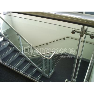 China Cable Railing/Indoor Demose Balustrade Stair Railing Hot Sale Wire/Glass Railing With Glass Balustrade for sale