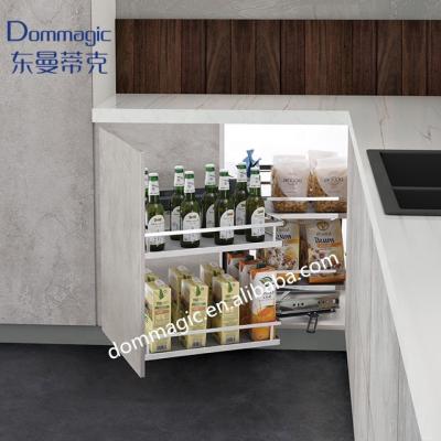 China Wooden Kitchen Soft-end Magic Corner For Cabinet Blind Corner D101 for sale