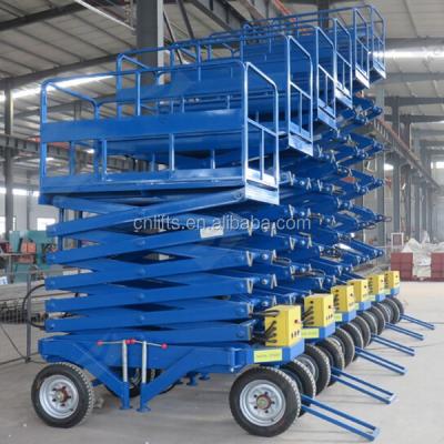 China 2080*1220mm Mobile Electric Lift Work Platform for sale