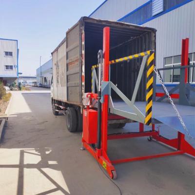 China Hotels Mobile Container Loading And Docking Platform Lift For Warehouse for sale