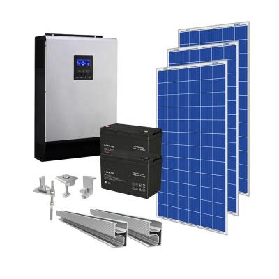 China China Best Quality 2kw 5kw Home Manufacturer Off Gid Hybrid Solar Power System for sale