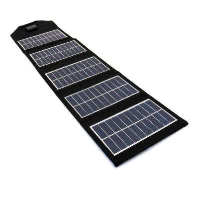 China Portable Folding Folding Waterproof Solar Panels 2000mA 5V USB Stabilizer Solar Panel Charger Power Bank USB Boosts10W For Pho 10W5V for sale