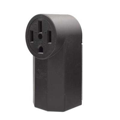 China 14-50R UL Listed 50A Outlet 125V/250V 4-W Local Current Power Socket Residential/Commercial/Industrial Wall Mounted UL Listed 50A Plug 4pin Modern US Plugs for sale