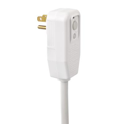 China LCDI With Patented Power Cord 10amp 1200W LCDI Plug For A/C Air Conditioner Certified Outlet LCDI With Patented Power Cord 18AWG 7.5 Feet 10A Electrical Outlet for sale