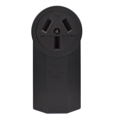 China 10-50R 50A 10-50R Range Outlet 125/250V 3-P 3-W Wall Mount 50A Range Residential/Commercial/Industrial Non-Ground Socket Outlet for sale