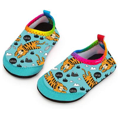 China China Beach Sand Bumps Tiger Aqua Sea Walking Water Shoes Kid Swimming Pool Shoes Quick Dry Breathable Non-slip Beach Shoes Children for sale