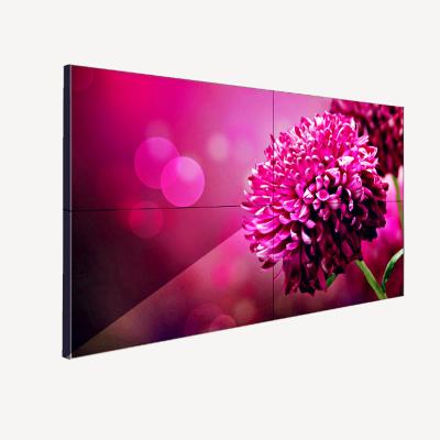 China 55 Inch 2*2 Indoor Wall Bezel 3.5mm Narrow Video Controller 4k HD Solutions Black Color for sale