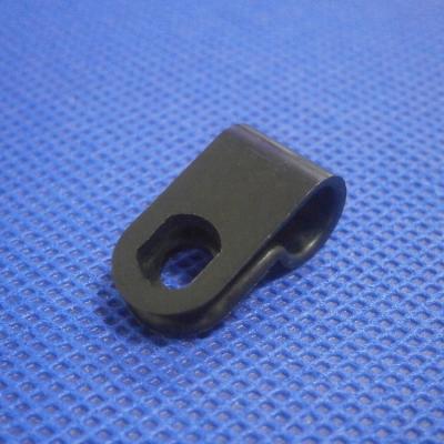 China Fixed For Conduits Or Cables China R Type Rubber Material Pipe Clamp For Fix Electrical Conduit Single Wire Conduit Clamp for sale