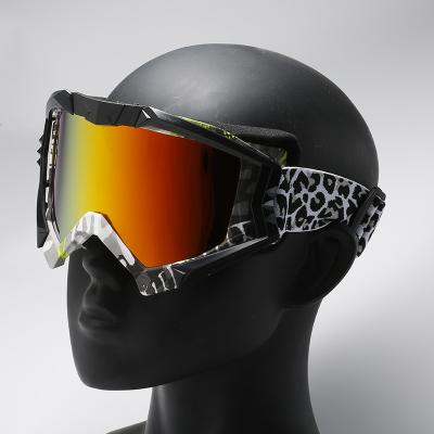 China Custom Logo Luxury High Quality Cheap Men's Anti Wind Proof Eyewear Fog Sports Goggles Ski Sunglasses for sale