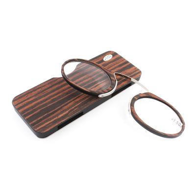 China Fashion TR90 Pocket Mini Optimum Optical Reading Glasses Case Without Arm Flexible Optical Frames for sale