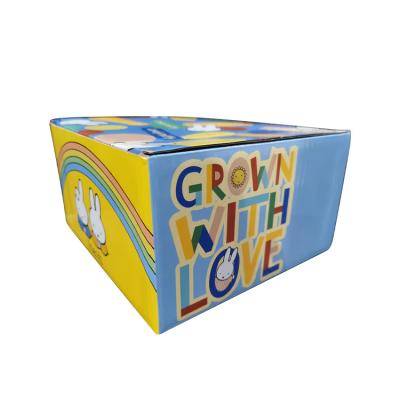 China Holiday Party Recyclable Gift Cardboard Box Packing Cardboard Paper Size And Custom Logo Printing for sale